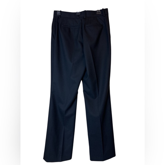 Reiss Hartley Wide Leg Classic Black Women's Dress Pants Size 6 Elegant Wool - Picture 2 of 8